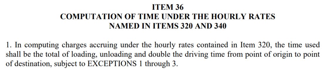 CPUC Double Drive Time Law